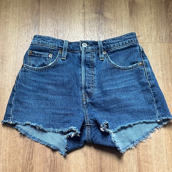 Levi's Pants - Levi's Women’s High Rise 501 Cut-Off Shorts Size 25